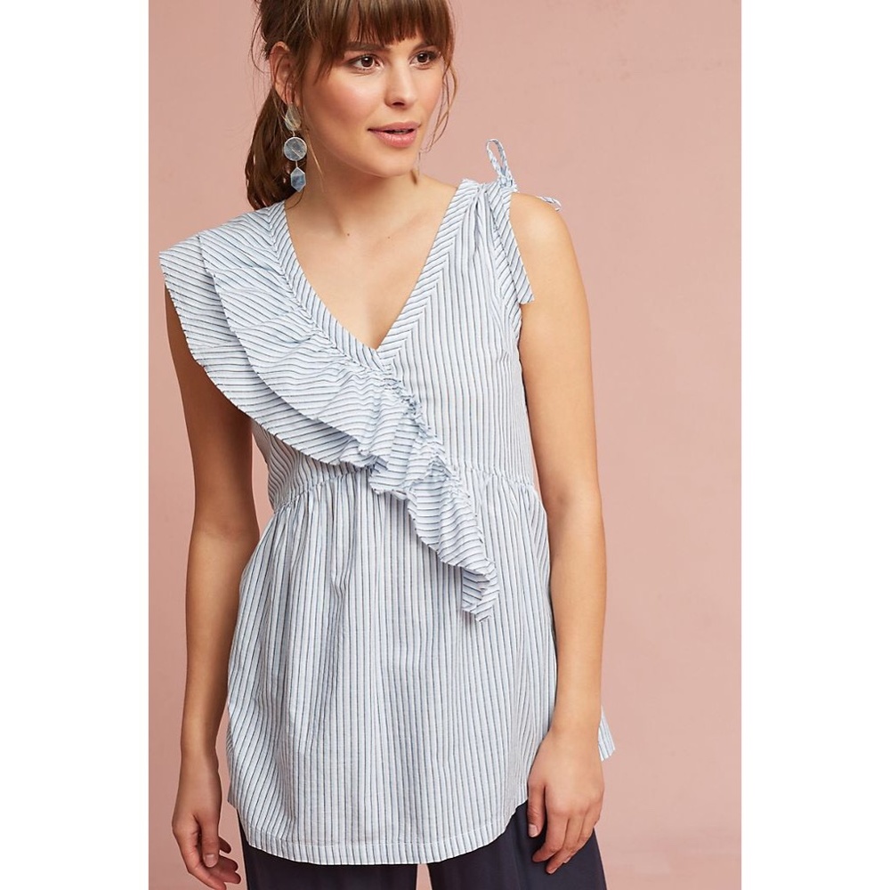 Anthropologie LEFT OF CENTER X-Small Eveline Top